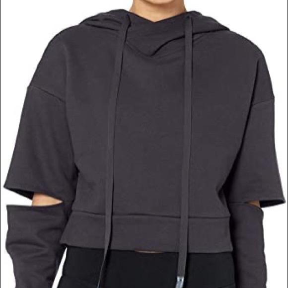 Alo Yoga Peak Long Sleeve Top Anthracite - Picture 2 of 5